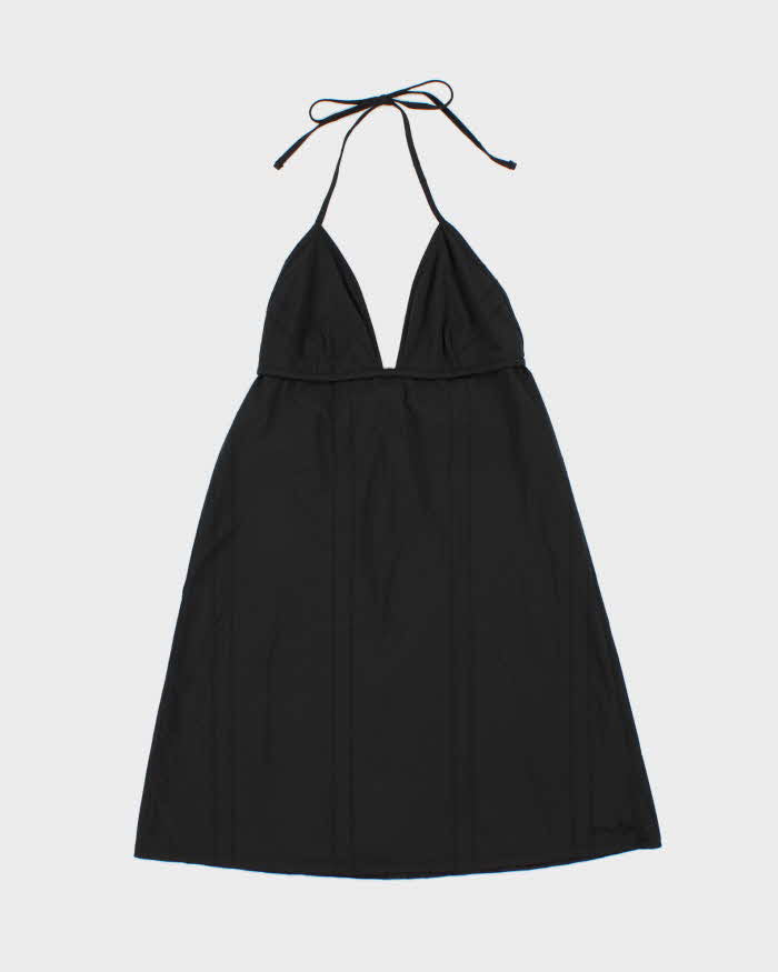 Vintage Y2k 2000s Oakley Halter Neck Mini Dress