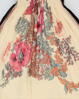Vintage 2000s Tristan Silk Tie Back Floaty Dress - M
