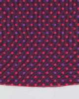 Vintage Y2k 2000s Baci Polka Dot Mesh Dress - S