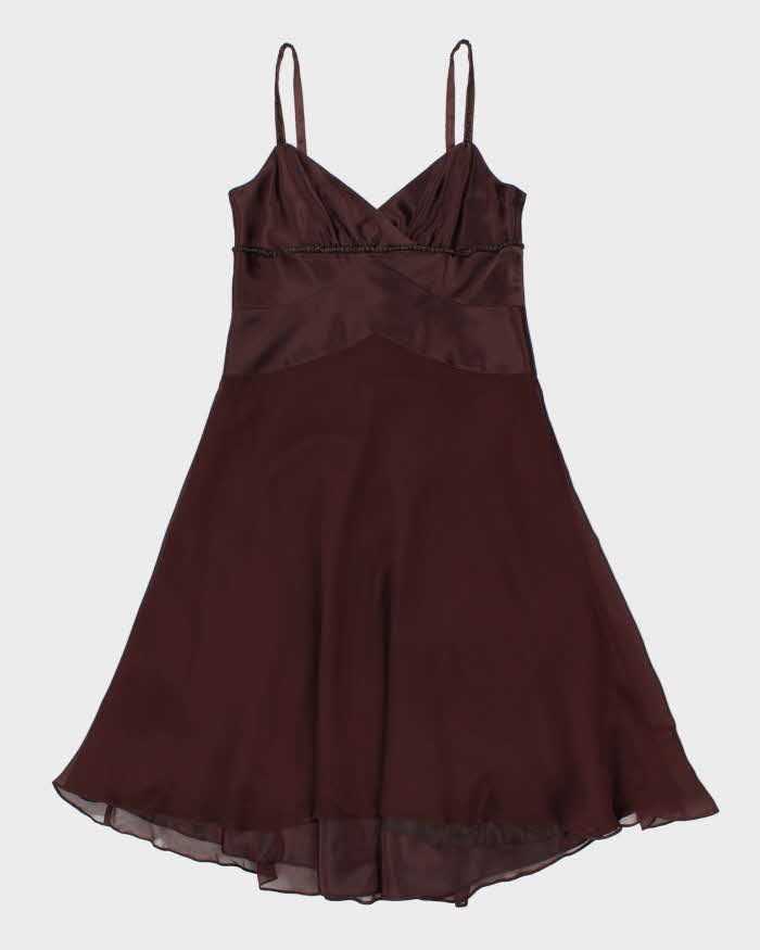 Vintage Y2k 2000s Jones New York Silk Dress - M