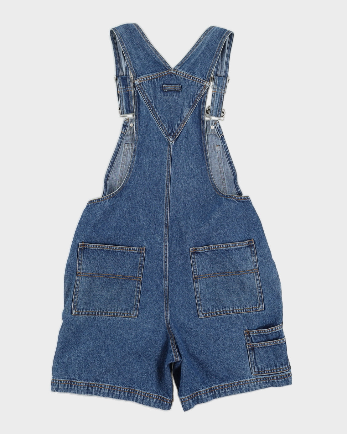 Vintage 90s Cherokee Dark Wash Denim Dungarees - S