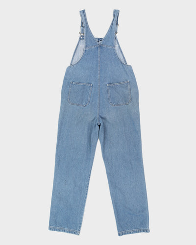 Vintage 90s LL Bean Mid Wash Denim Overalls - M