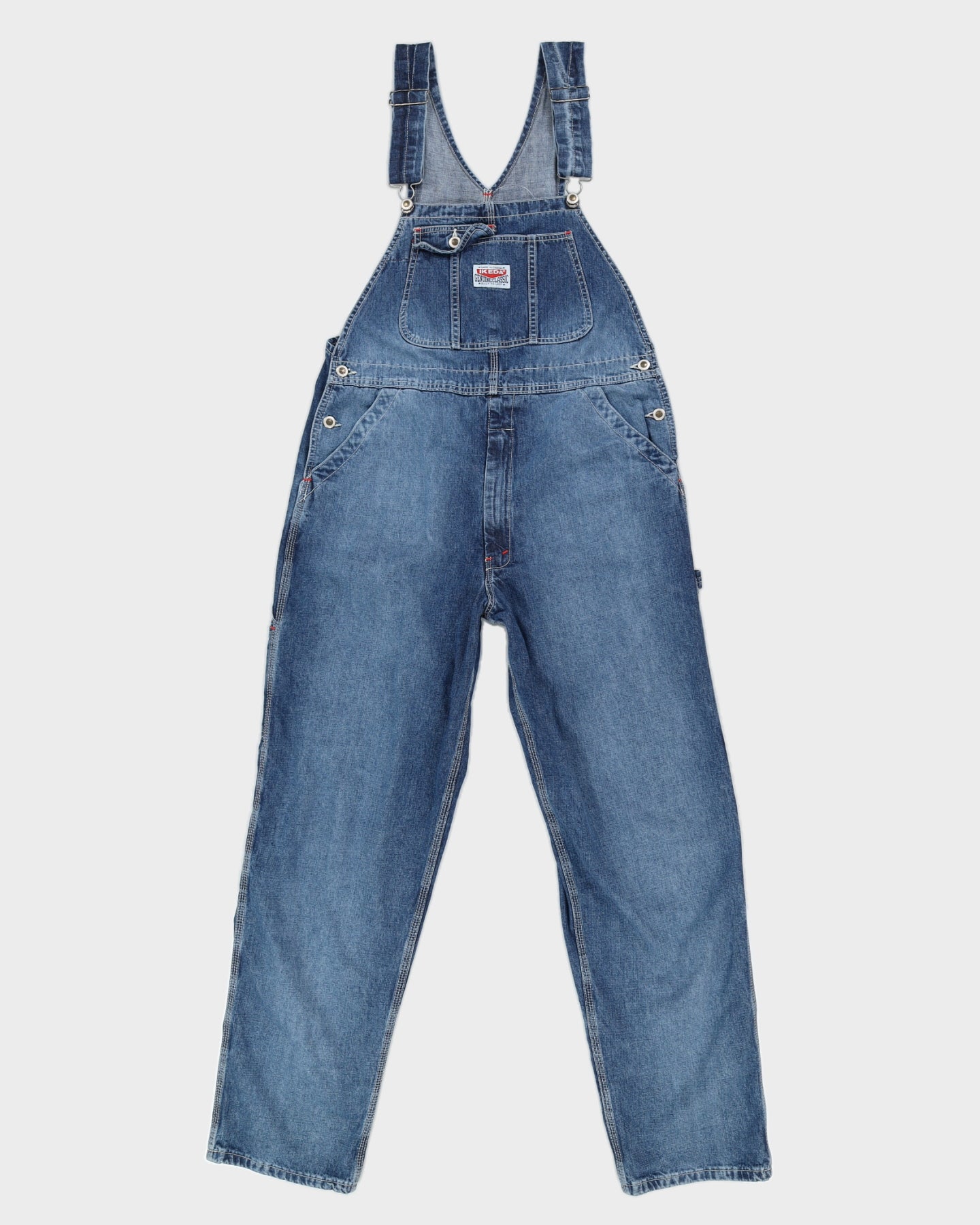 Vintage 90s Ikeda Denim Dungarees - L