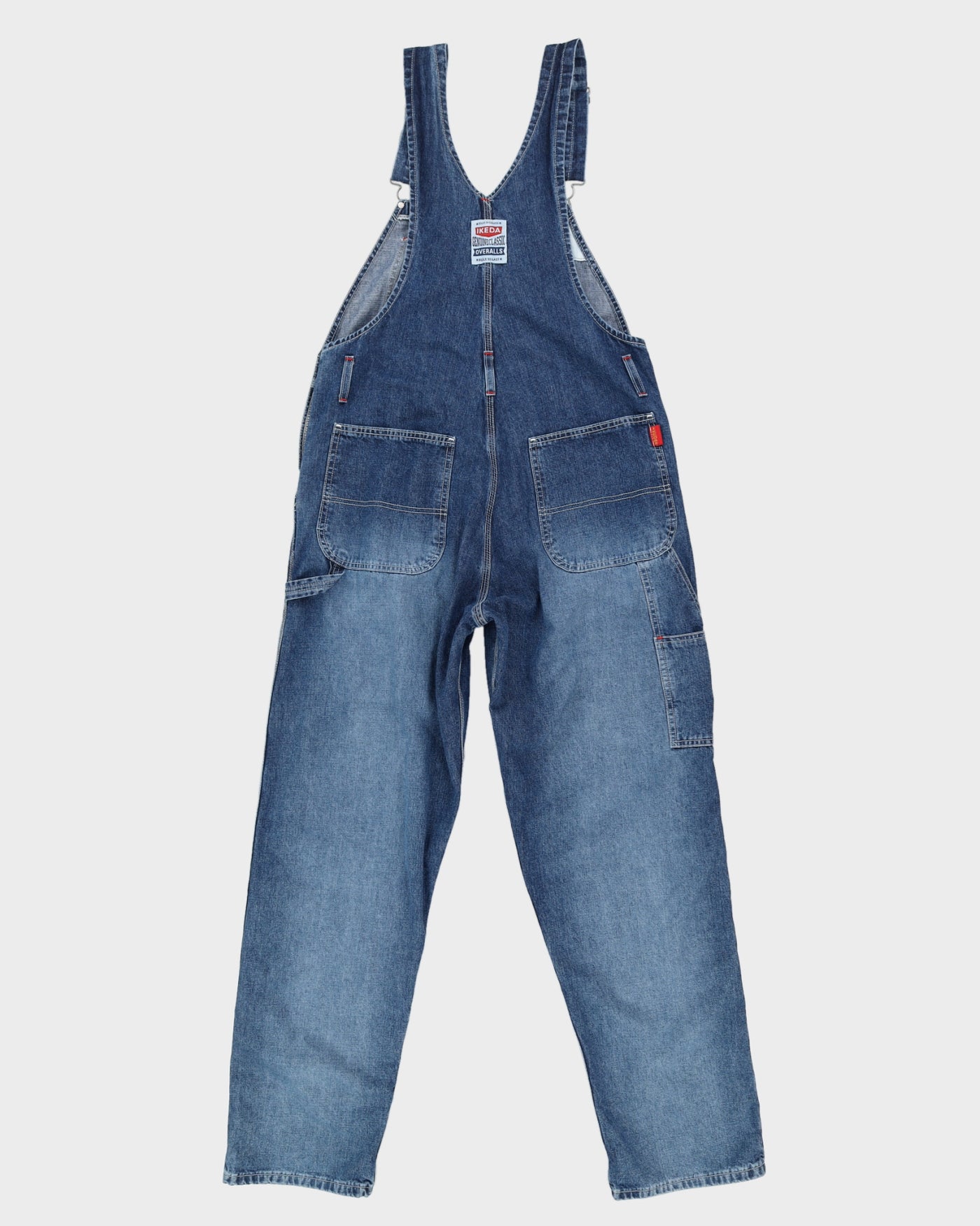 Vintage 90s Ikeda Denim Dungarees - L
