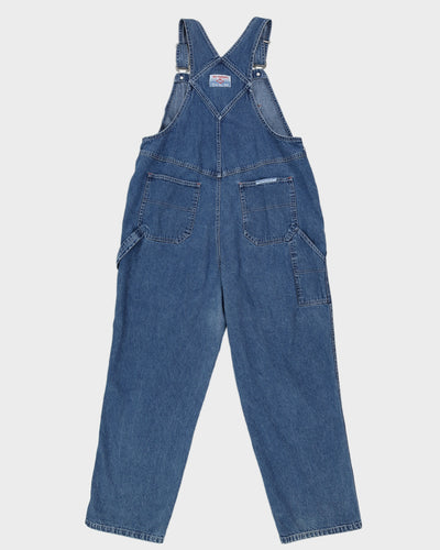 Vintage 90s No Excuses Denim Dungarees With Red Size - L