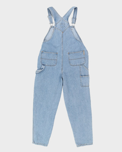 Vintage 90s Nevada Lightwash Denim Dungarees - S