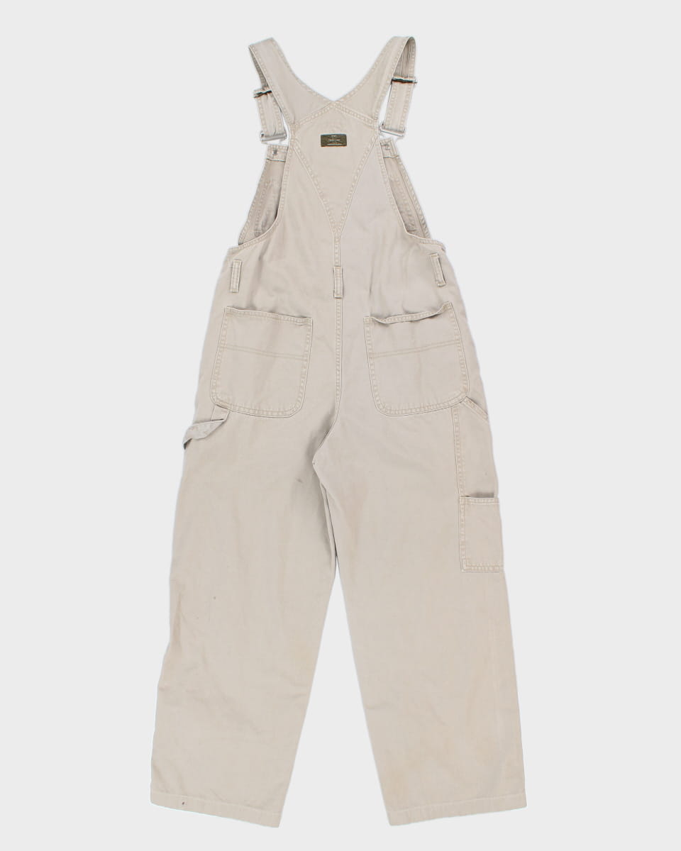 Vintage 90s Calvin Klein Brown Dungarees - S