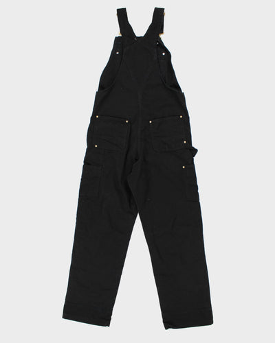 Womens Black Carhartt Dungarees - S