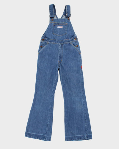 Vintage 70s GWG Women's Blue Denim Dungarees - XS/S