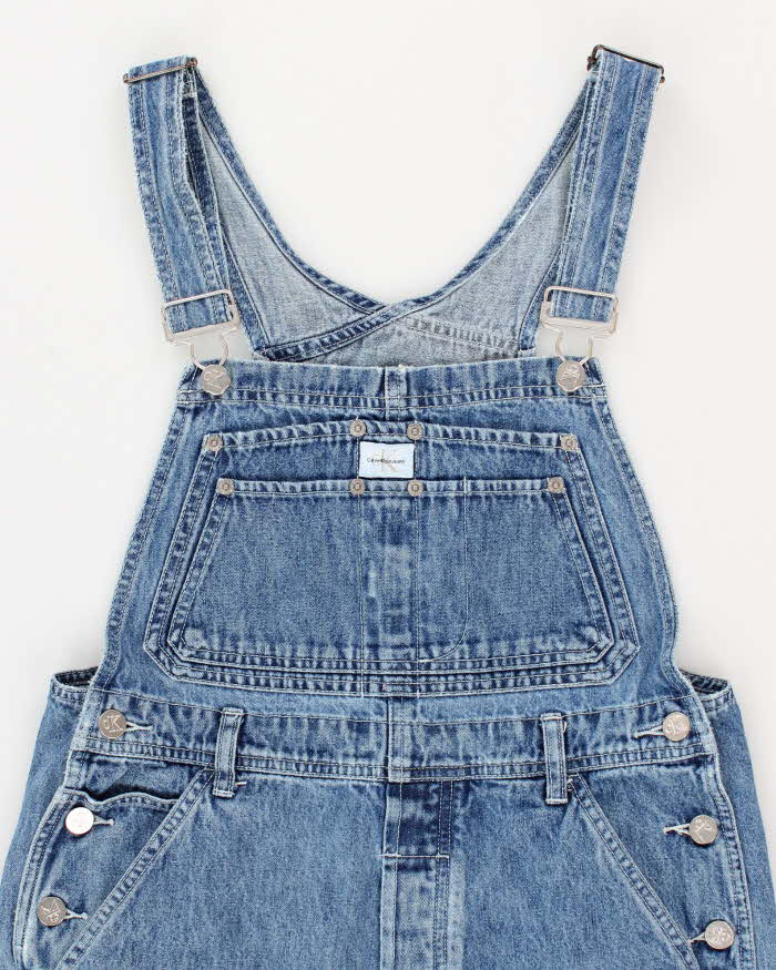 00s Calvin Klein Denim Dungarees - S