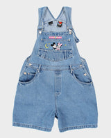 90s Disney Mickey Mouse Women's Short Dungarees - L