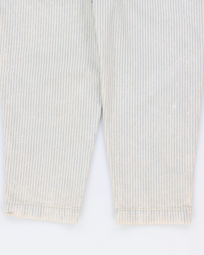 Vintage 00s Jordache Striped Dungarees - L