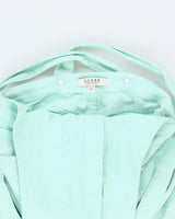 Womens Guess Y2K Mint Zip Up Dungarees - S