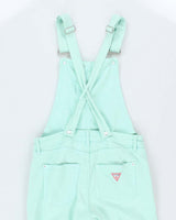 Womens Guess Y2K Mint Zip Up Dungarees - S