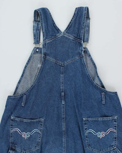 Vintage 90s Route 66 Embroidered Dungarees - W44 L29