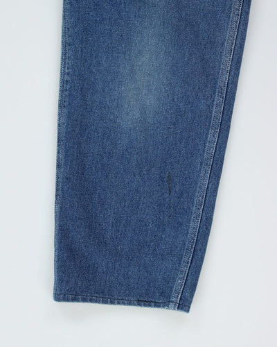 Vintage 90s/00s PSC Denim Embroidered Denim Dungarees - W31 L27