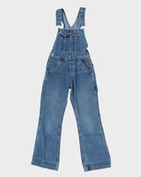 Vintage 90s Ikeda Denim Flared Dungarees - W27 L30