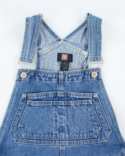 Vintage 90s Roughwear Dungaree Mini Dress - S