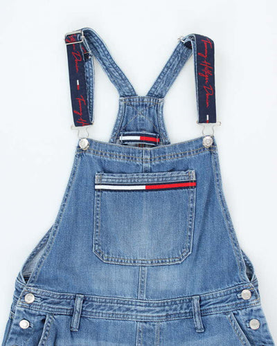 Vintage Y2K Tommy Hilfiger Medium Wash Dungarees - W36 L24