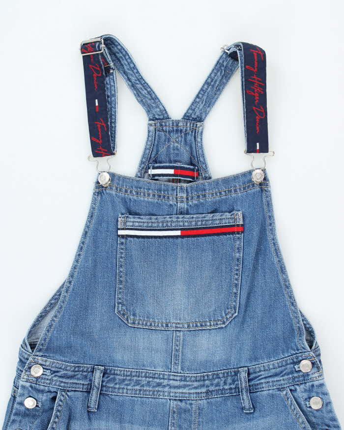 Vintage Y2K Tommy Hilfiger Medium Wash Dungarees - W36 L24