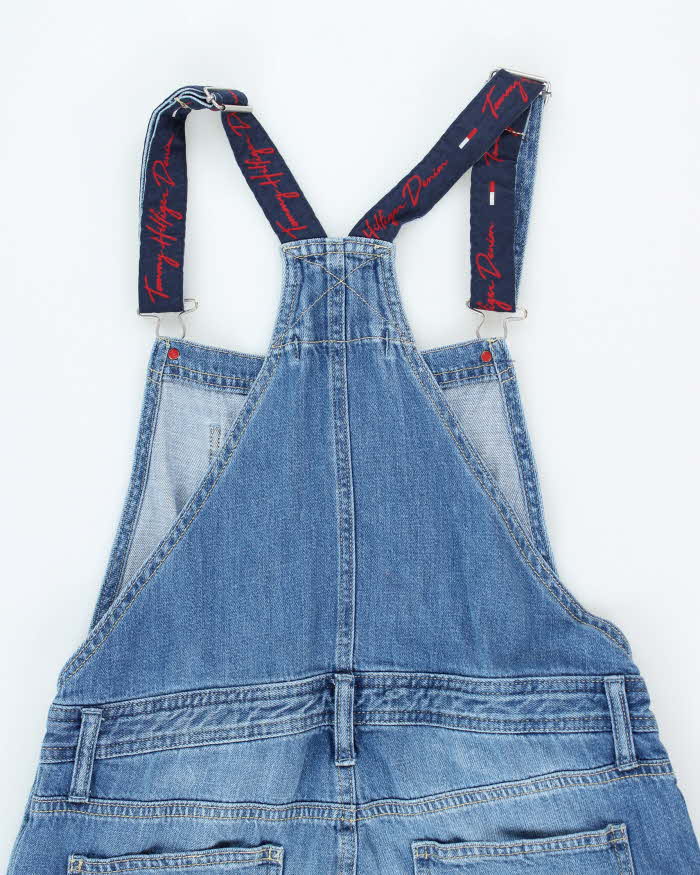 Vintage Y2K Tommy Hilfiger Medium Wash Dungarees - W36 L24