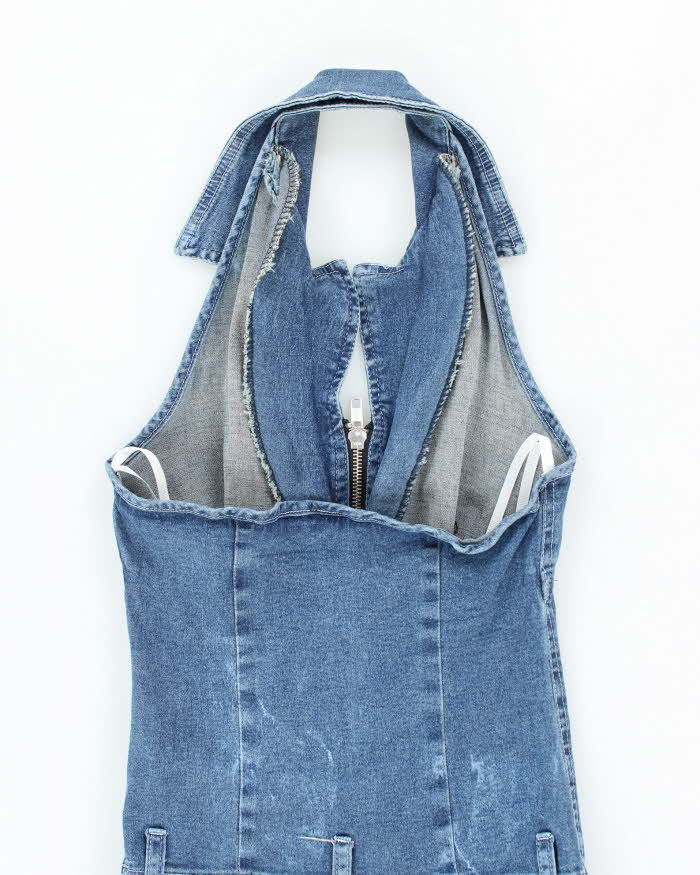 Vintage Sans Souci Denim Jumpsuit - XS
