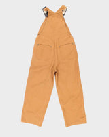 Vintage 2000's Carhartt Heavyweight Brown Workwear Dungarees - W30 L23