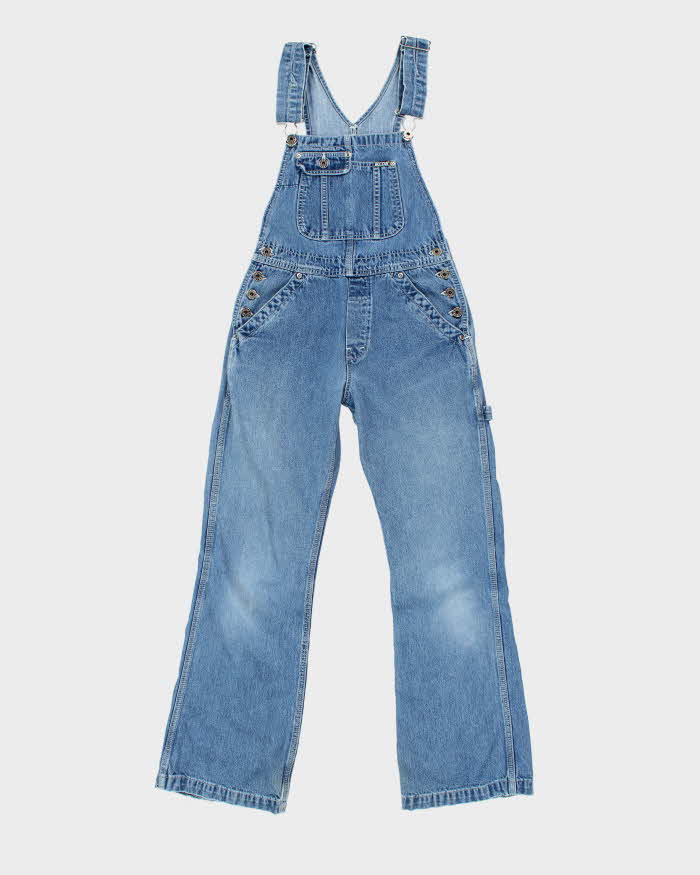 Vintage 90's Ikeda Heavyweight Medium Wash Long Dungarees - W28 L29