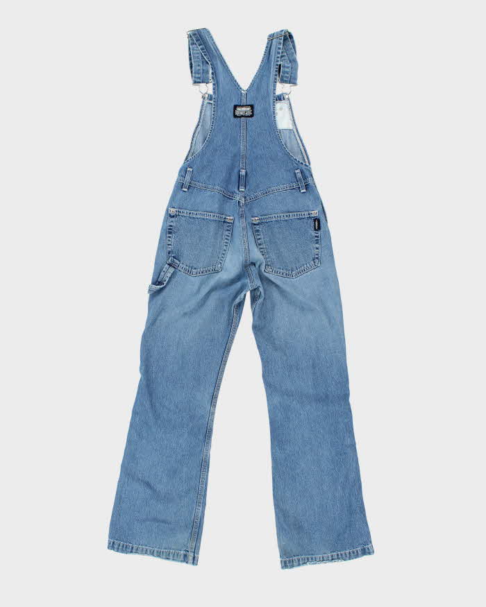 Vintage 90's Ikeda Heavyweight Medium Wash Long Dungarees - W28 L29