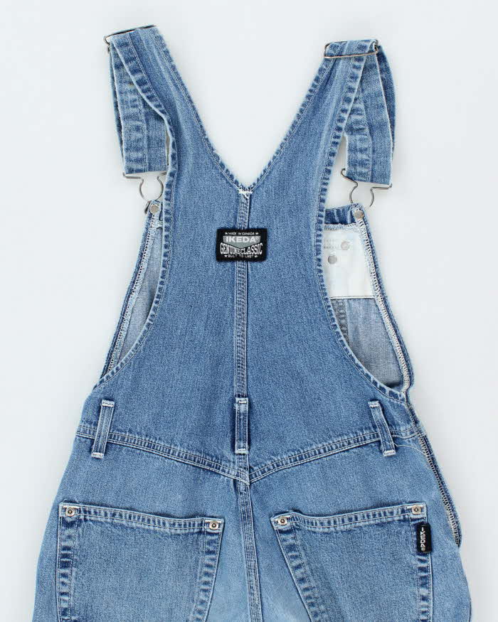 Vintage 90's Ikeda Heavyweight Medium Wash Long Dungarees - W28 L29