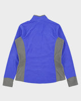 Vintage Y2K 00s The North Face Women's Two Tone Thumb Loop Full-Zip Fleece - L