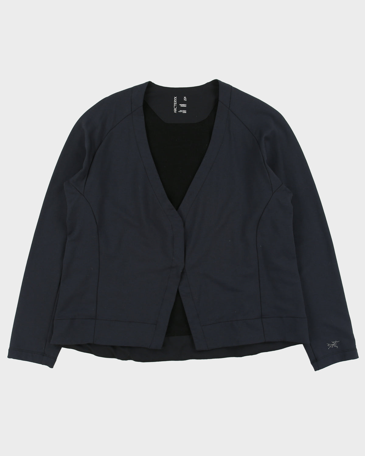 Arc'teryx Women's Wool Blend Single Snap Button Fleece Cardigan - XL
