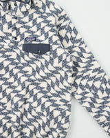 Fall 24 Patagonia Women's Geometric Lightweight Synchilla Snap-T Pullover Fleece - M