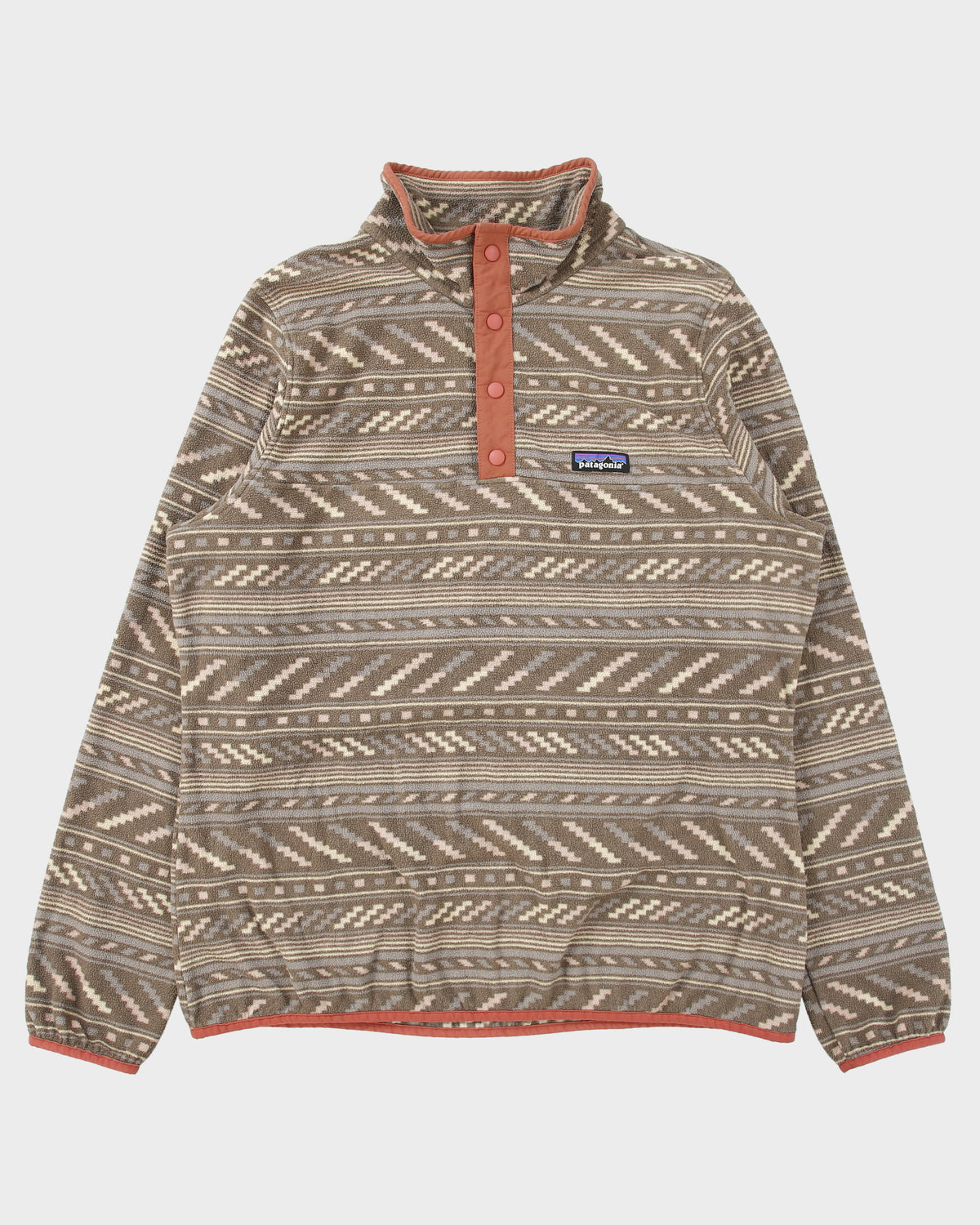 Patagonia Women's Aztec Lightweight Synchilla Snap-T Pullover Fleece - XL
