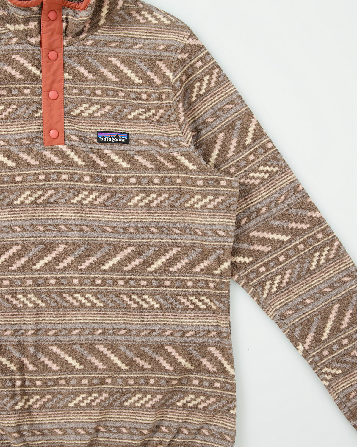 Patagonia Women's Aztec Lightweight Synchilla Snap-T Pullover Fleece - XL