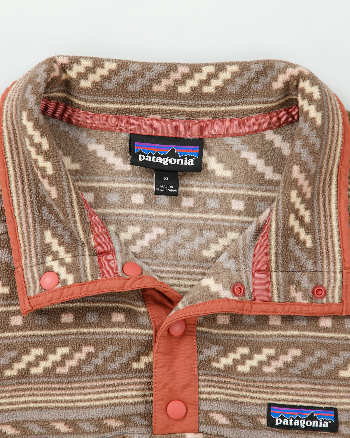Patagonia Women's Aztec Lightweight Synchilla Snap-T Pullover Fleece - XL