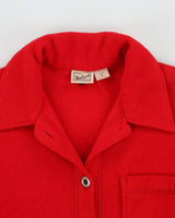 Vintage Y2K 00s Woolrich Women's Polartec Made In USA Over Shirt Fleece - M