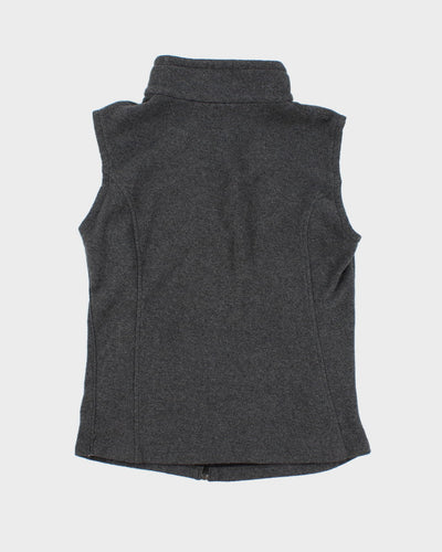 Columbia Grey Zip Up Fleece Vest - XXL