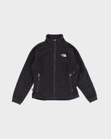 The North Face Black Zip Up Fleece - S