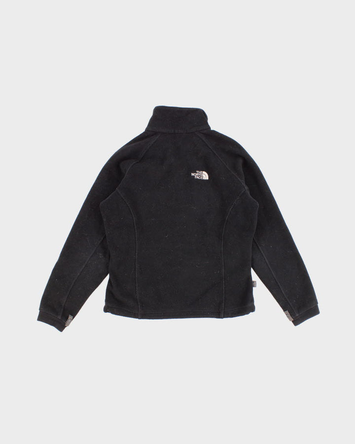 The North Face Black Zip Up Fleece - S