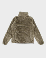 Womens Green Columbia Zip Up Fleece - M