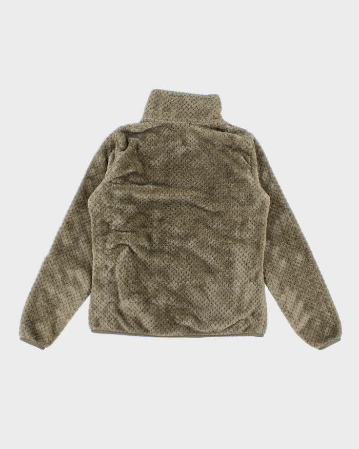 Womens Green Columbia Zip Up Fleece - M