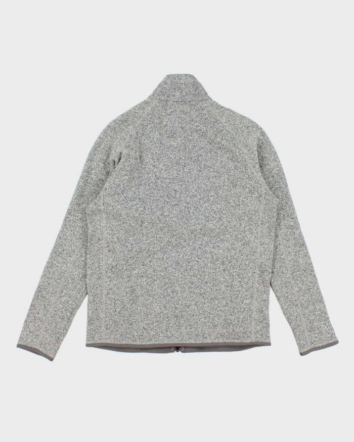 Womens Grey Patagonia Full Zip Fleece - M