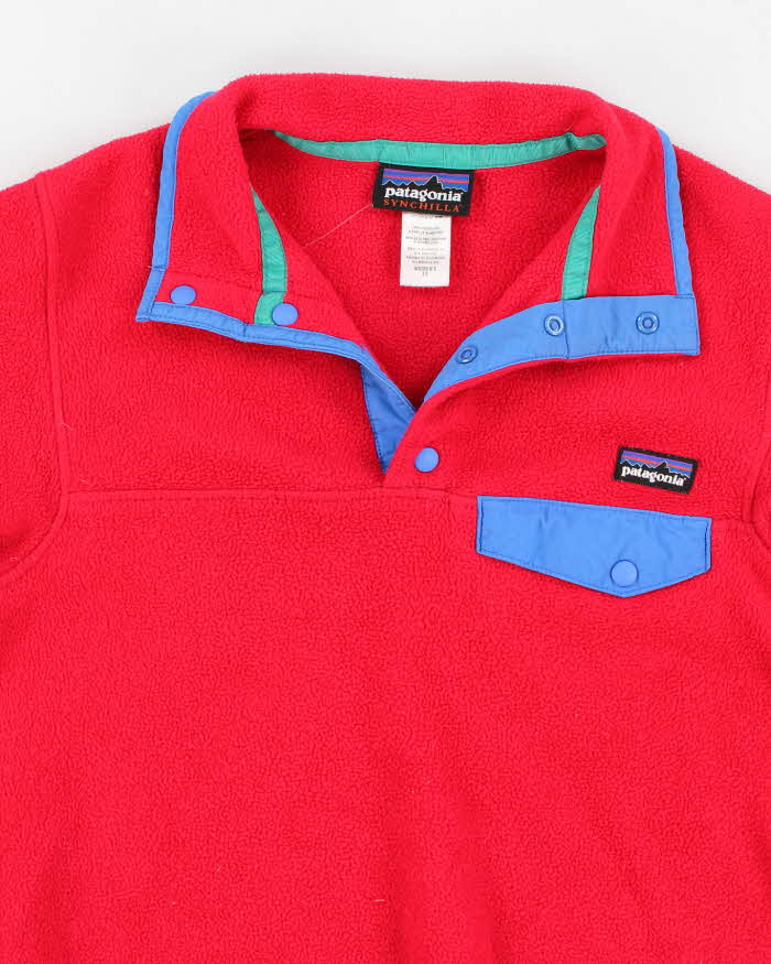 Womens Vintage 1980s Pink Patagonia Fleece - XS