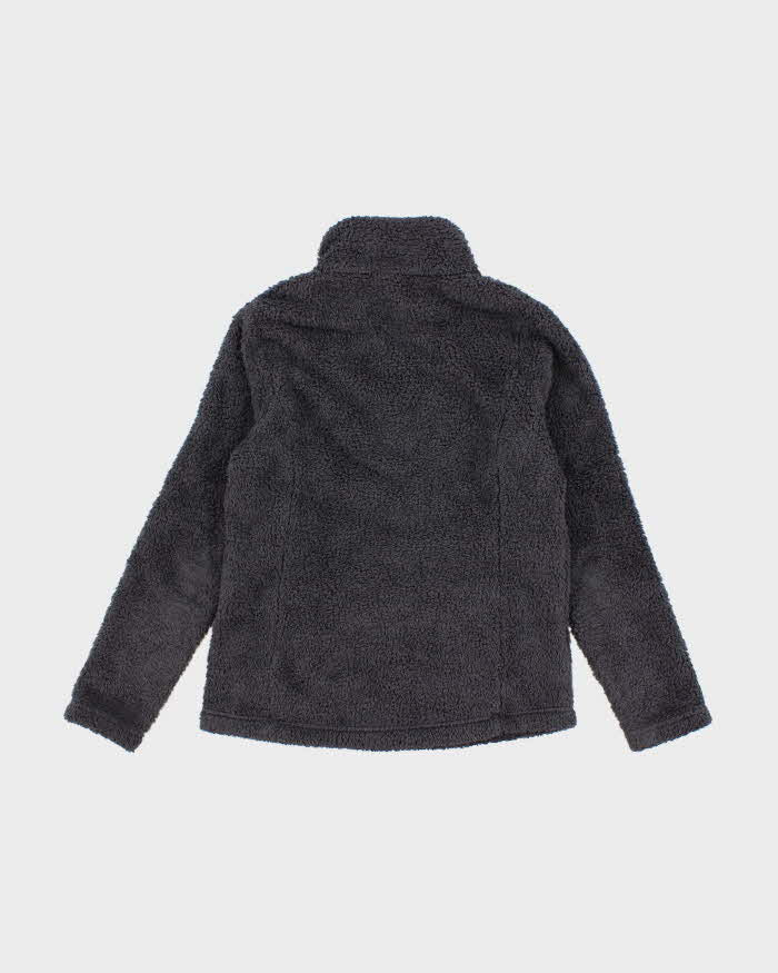 Womens Grey Patagonia Quarter Zip Fleece - XS