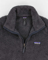 Womens Grey Patagonia Quarter Zip Fleece - XS