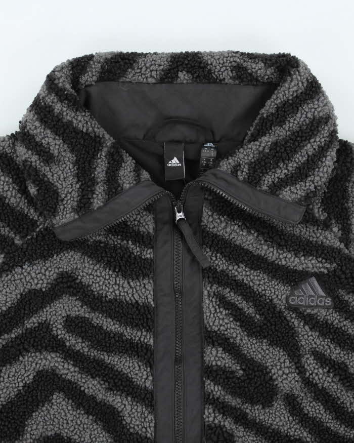 Vintage 00's Adidas Teddy Fleece - S