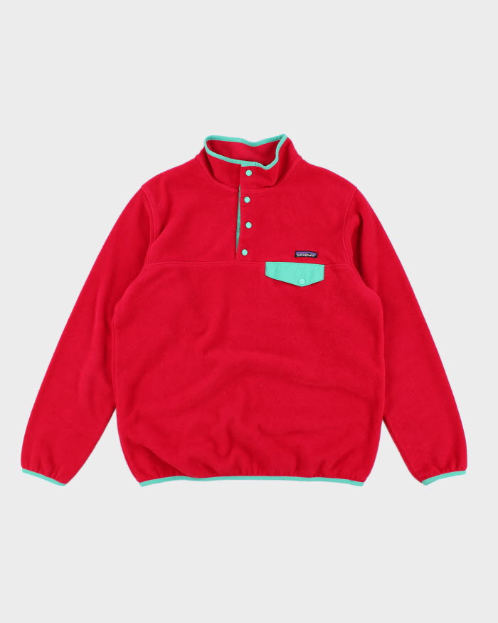 Patagonia Pink Quarter Button fleece - XL