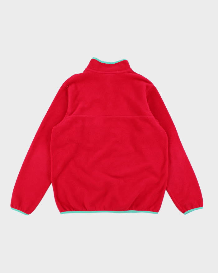 Patagonia Pink Quarter Button fleece - XL