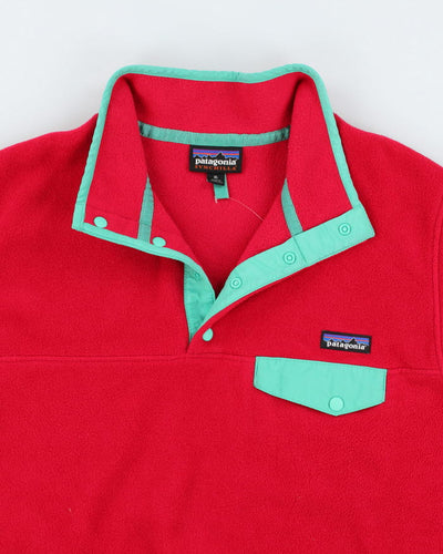 Patagonia Pink Quarter Button fleece - XL